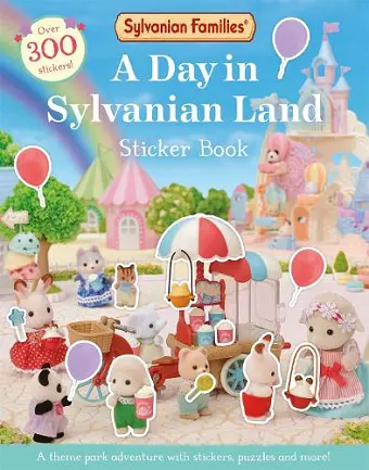 Sylvanian Families: A Day in Sylvanian Land Sticker Book cover