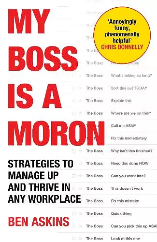 My Boss Is a Moron cover