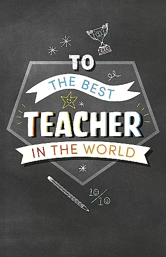 To the Best Teacher cover