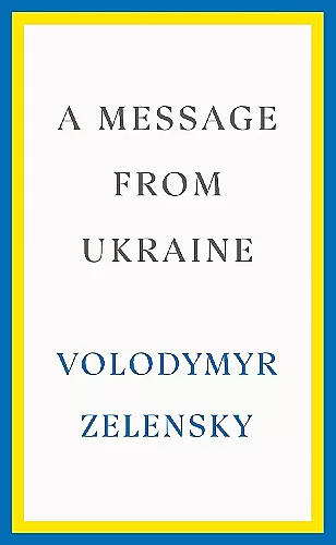 A Message from Ukraine cover