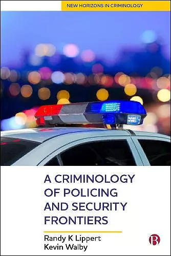 A Criminology of Policing and Security Frontiers cover