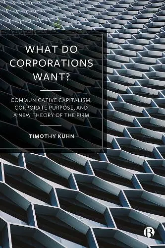 What Do Corporations Want? cover