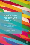 Hate Crime Policy and Disability cover