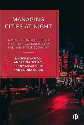 Managing Cities at Night cover