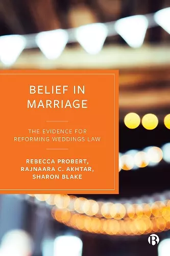 Belief in Marriage cover