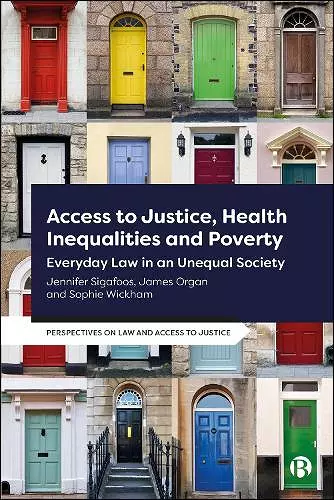 Access to Justice, Health Inequalities and Poverty cover
