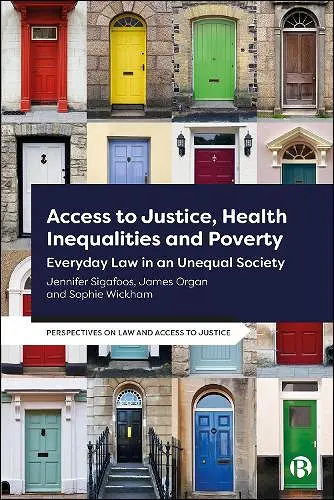 Access to Justice, Health Inequalities and Poverty cover