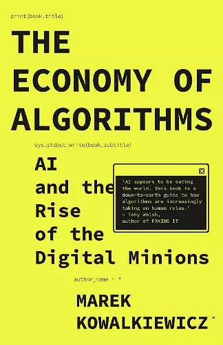 The Economy of Algorithms cover