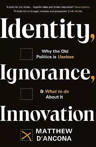 Identity, Ignorance, Innovation cover