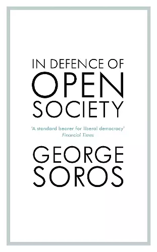 In Defence of Open Society cover