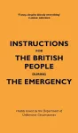 Instructions for the British People During The Emergency cover