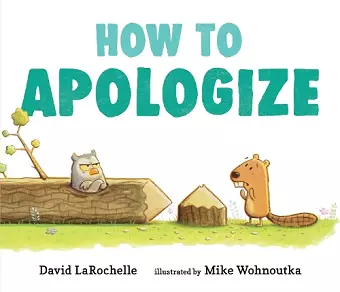 How to Apologize cover