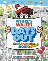 Where's Wally? Days Out: Colouring Book cover