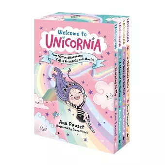 Welcome to Unicornia: Four Glittery Adventures Full of Friendship and Magic! cover
