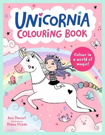 Unicornia Colouring Book cover
