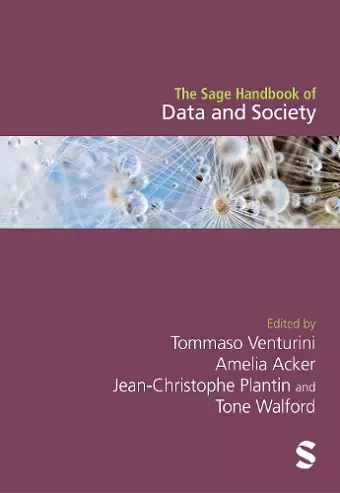The Sage Handbook of Data and Society cover