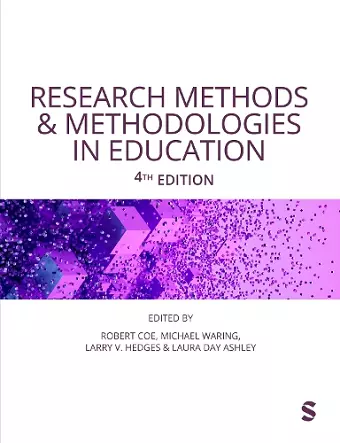 Research Methods and Methodologies in Education cover