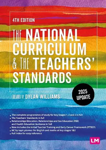 The National Curriculum and the Teachers′ Standards cover