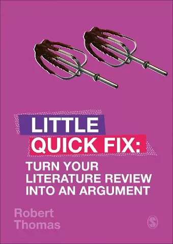 Turn Your Literature Review Into An Argument cover