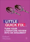 Turn Your Literature Review Into An Argument cover
