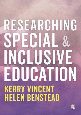 Researching Special and Inclusive Education cover