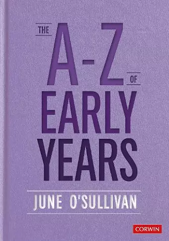 The A to Z of Early Years cover