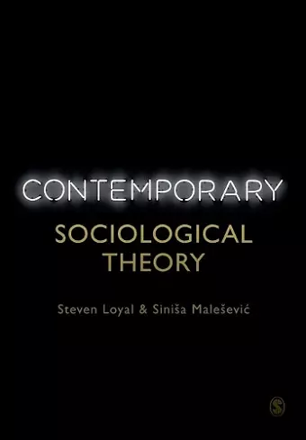 Contemporary Sociological Theory cover