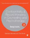 Confidentiality & Record Keeping in Counselling & Psychotherapy cover