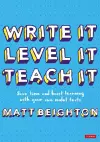 Write It Level It Teach It cover