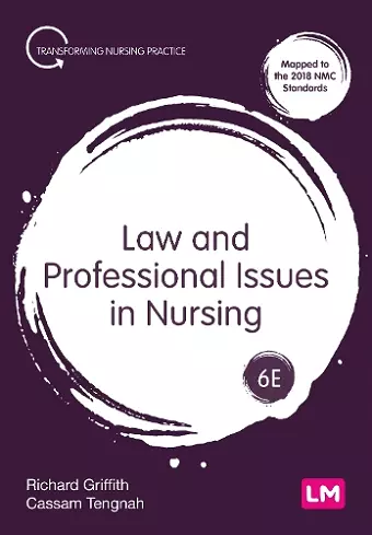 Law and Professional Issues in Nursing cover