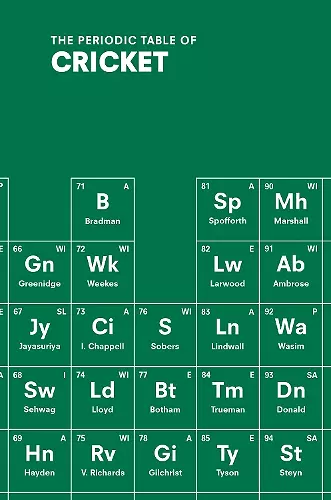 The Periodic Table of CRICKET cover