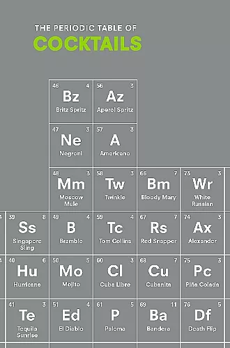 The Periodic Table of COCKTAILS cover