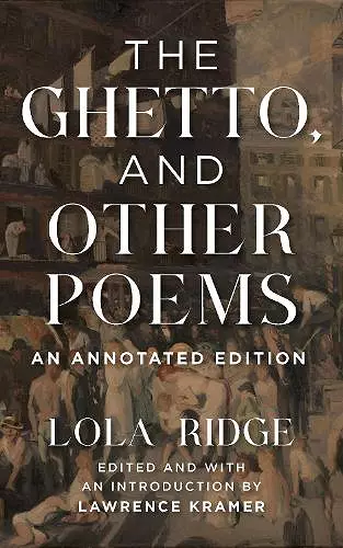 The Ghetto, and Other Poems cover