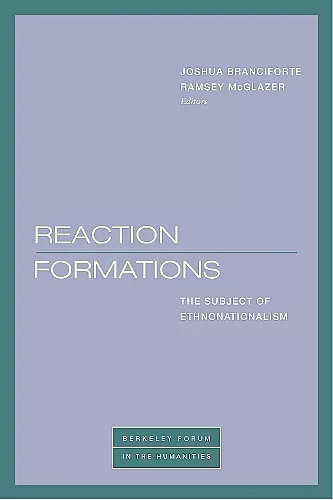 Reaction Formations cover