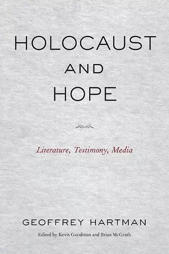 Holocaust and Hope cover