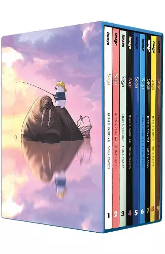 Saga Box Set: Volumes 1-9 cover