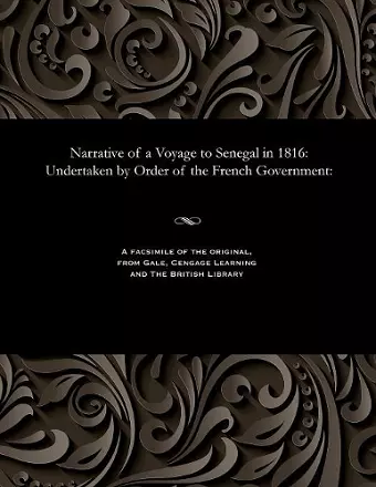 Narrative of a Voyage to Senegal in 1816 cover