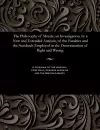 The Philosophy of Morals; An Investigation, by a New and Extended Analysis, of the Faculties and the Standards Employed in the Determination of Right and Wrong cover