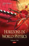 Horizons in World Physics cover