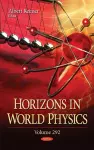 Horizons in World Physics cover