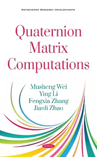 Quaternion Matrix Computations cover