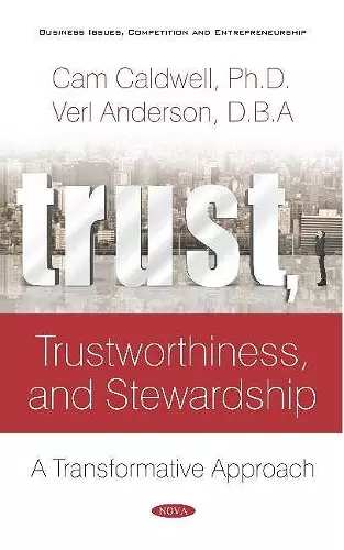 Trust, Trustworthiness, and Stewardship cover