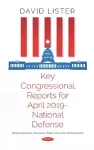 Key Congressional Reports for April 2019 -- National Defense cover