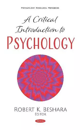 A Critical Introduction to Psychology cover