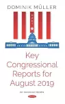 Key Congressional Reports for August 2019 cover