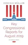 Key Congressional Reports for August 2019 cover