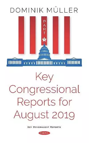 Key Congressional Reports for August 2019 cover