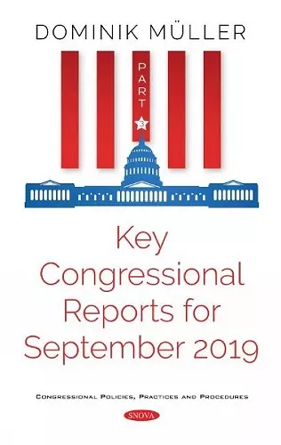 Key Congressional Reports for September 2019 cover