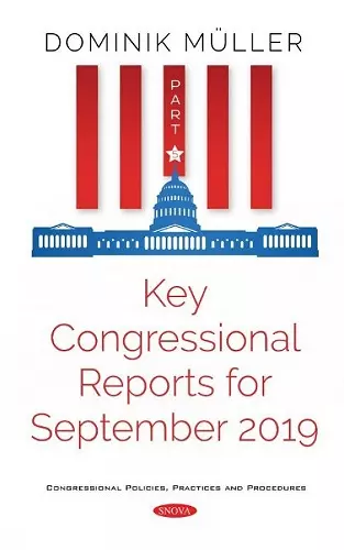 Key Congressional Reports for September 2019 cover