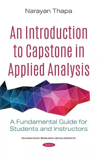 An Introduction to Capstone in Applied Analysis cover